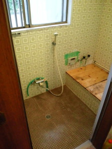 浴室（改修前）